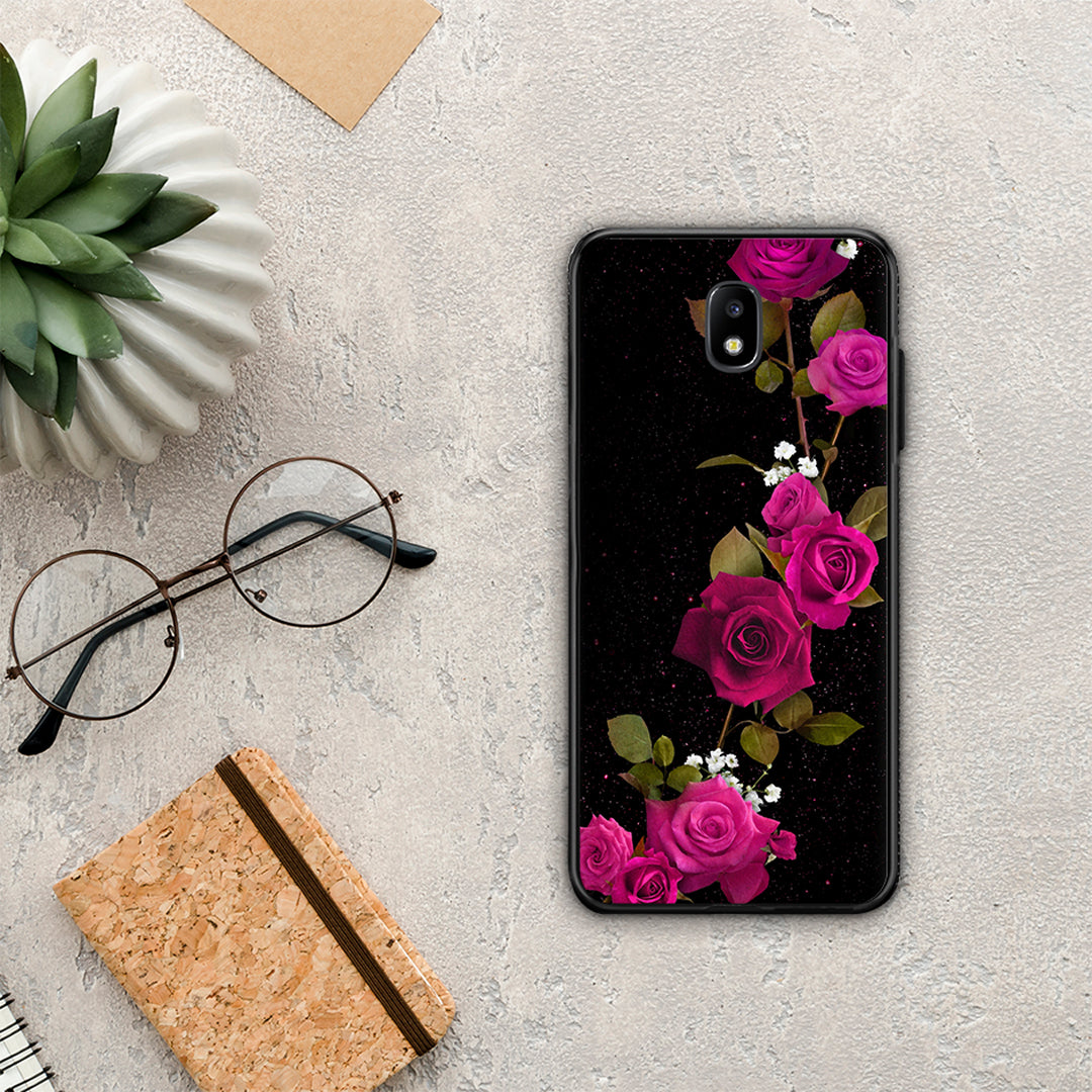 Flower Red Roses - Samsung Galaxy J7 2017 case