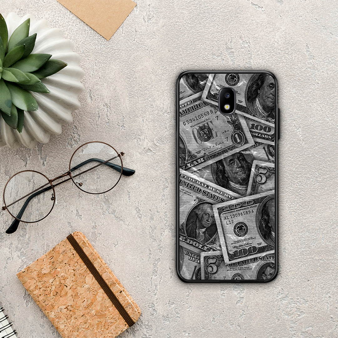 Money Dollars - Samsung Galaxy J7 2017 case