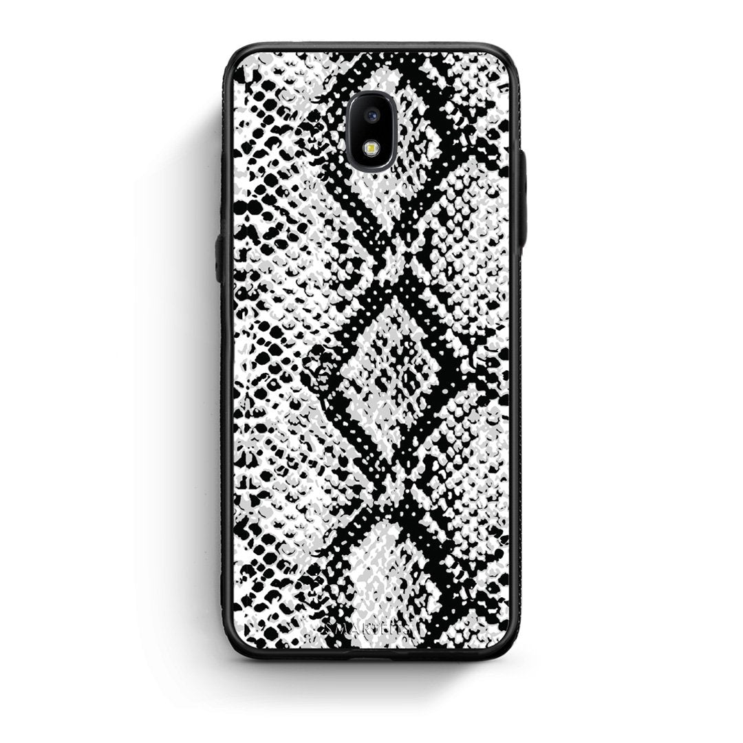 24 - Samsung J7 2017 White Snake Animal case, cover, bumper