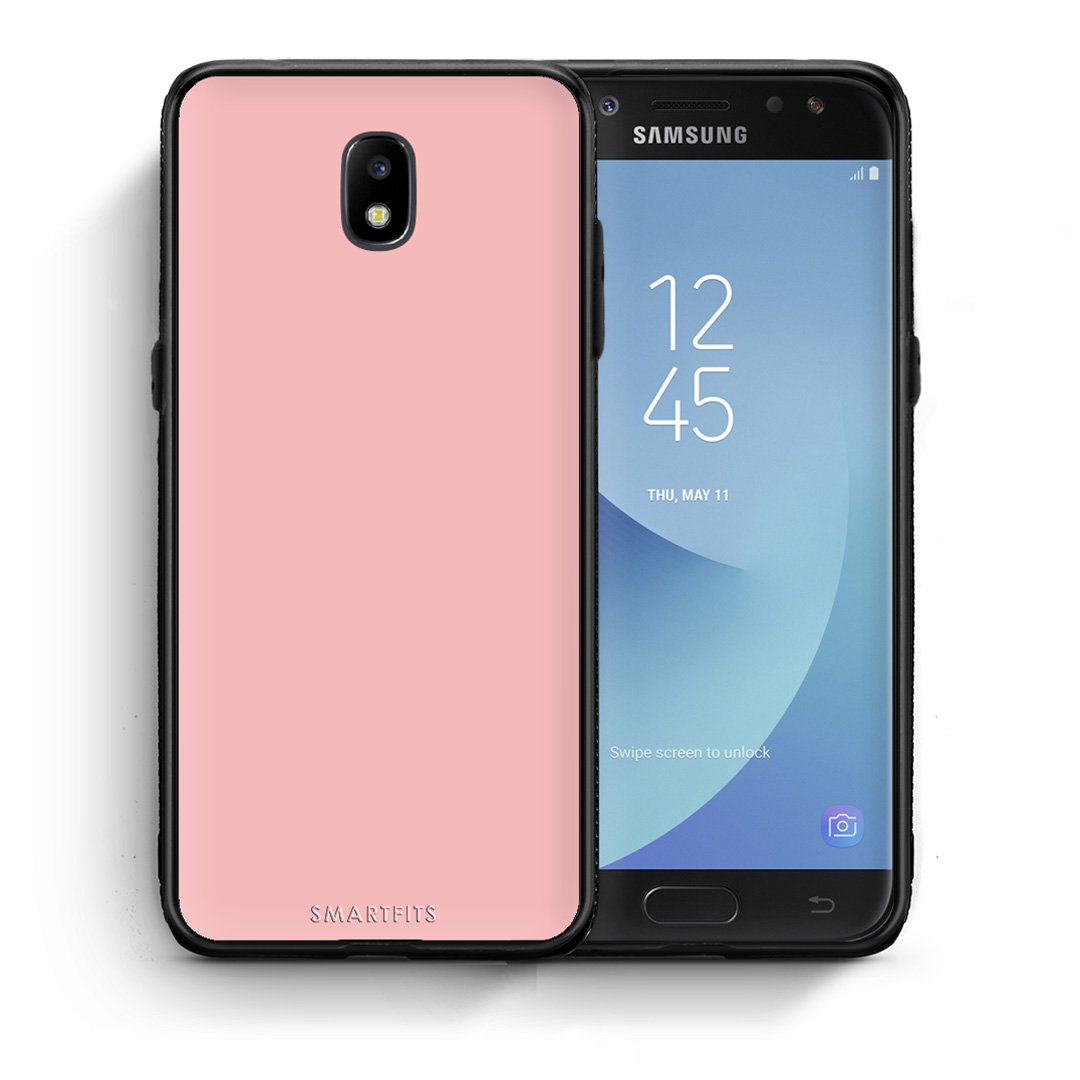 Θήκη Samsung J5 2017 Nude Color από τη Smartfits με σχέδιο στο πίσω μέρος και μαύρο περίβλημα | Samsung J5 2017 Nude Color case with colorful back and black bezels