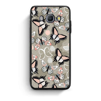 Thumbnail for 135 - Samsung J7 2016 Butterflies Boho case, cover, bumper