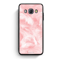Thumbnail for 33 - Samsung J7 2016 Pink Feather Boho case, cover, bumper