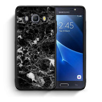 Thumbnail for Θήκη Samsung J7 2016 Male Marble από τη Smartfits με σχέδιο στο πίσω μέρος και μαύρο περίβλημα | Samsung J7 2016 Male Marble case with colorful back and black bezels