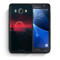 Thumbnail for Θήκη Samsung J7 2016 Sunset Tropic από τη Smartfits με σχέδιο στο πίσω μέρος και μαύρο περίβλημα | Samsung J7 2016 Sunset Tropic case with colorful back and black bezels