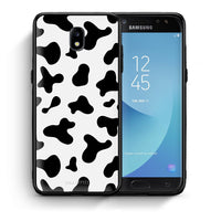 Thumbnail for Θήκη Samsung J5 2017 Cow Print από τη Smartfits με σχέδιο στο πίσω μέρος και μαύρο περίβλημα | Samsung J5 2017 Cow Print case with colorful back and black bezels