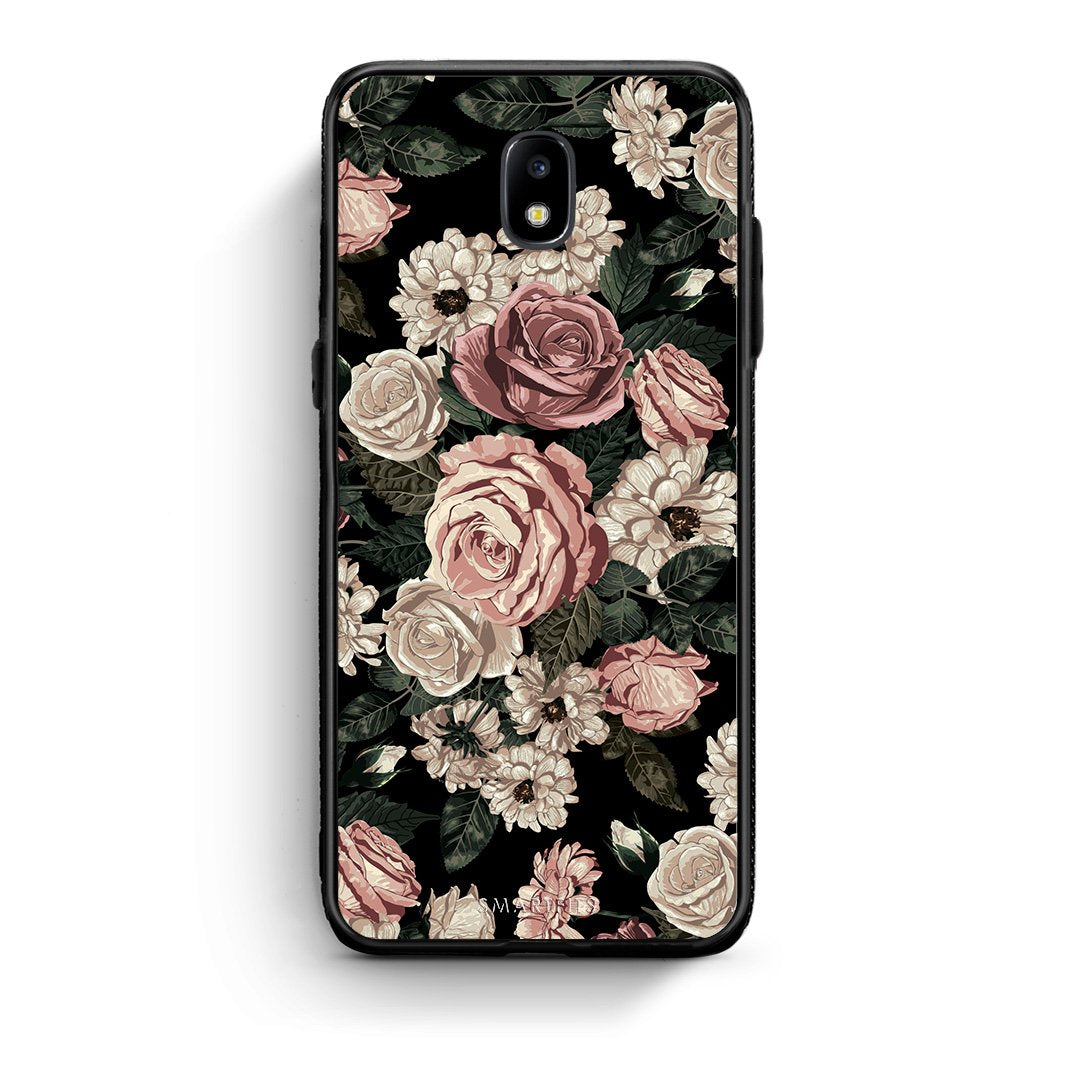 4 - Samsung J5 2017 Wild Roses Flower case, cover, bumper