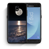 Thumbnail for Θήκη Samsung J7 2017 Moon Landscape από τη Smartfits με σχέδιο στο πίσω μέρος και μαύρο περίβλημα | Samsung J7 2017 Moon Landscape case with colorful back and black bezels