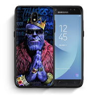 Thumbnail for Θήκη Samsung J7 2017 Thanos PopArt από τη Smartfits με σχέδιο στο πίσω μέρος και μαύρο περίβλημα | Samsung J7 2017 Thanos PopArt case with colorful back and black bezels