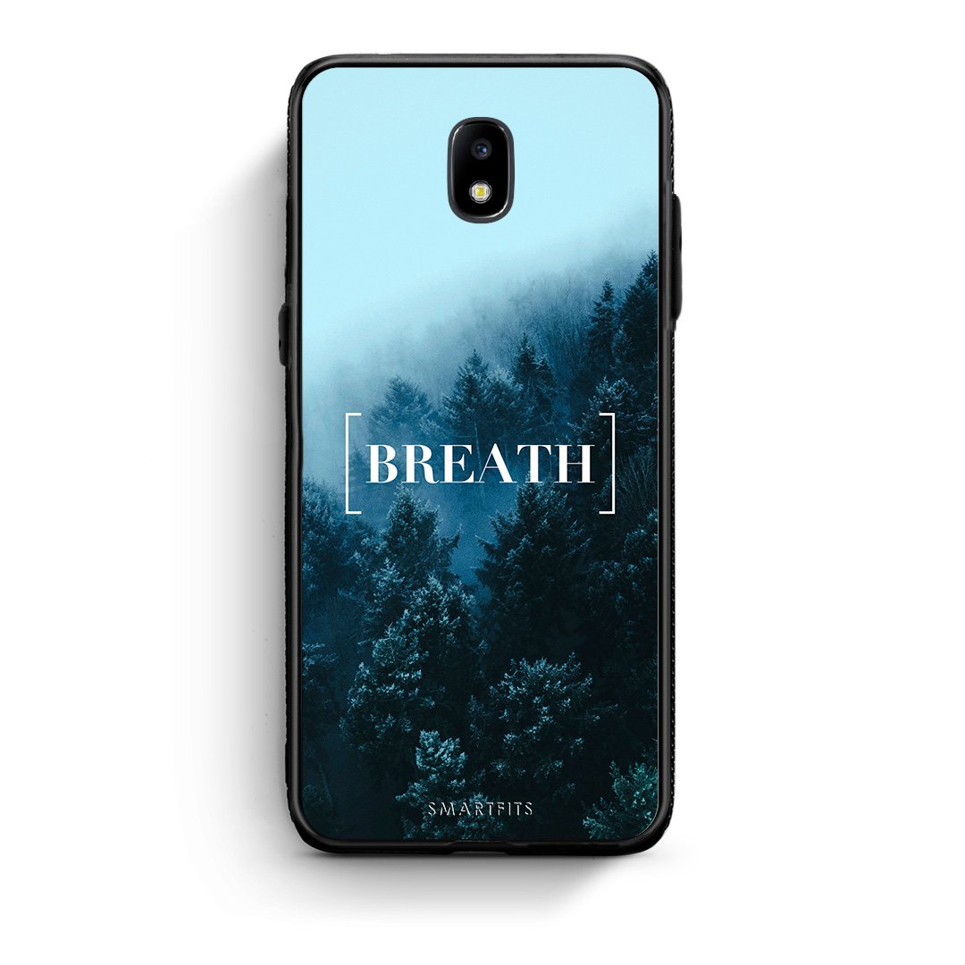 4 - Samsung J7 2017 Breath Quote case, cover, bumper