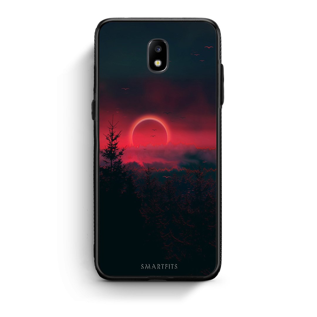 4 - Samsung J7 2017 Sunset Tropic case, cover, bumper