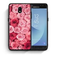 Thumbnail for Θήκη Samsung J5 2017 RoseGarden Valentine από τη Smartfits με σχέδιο στο πίσω μέρος και μαύρο περίβλημα | Samsung J5 2017 RoseGarden Valentine case with colorful back and black bezels