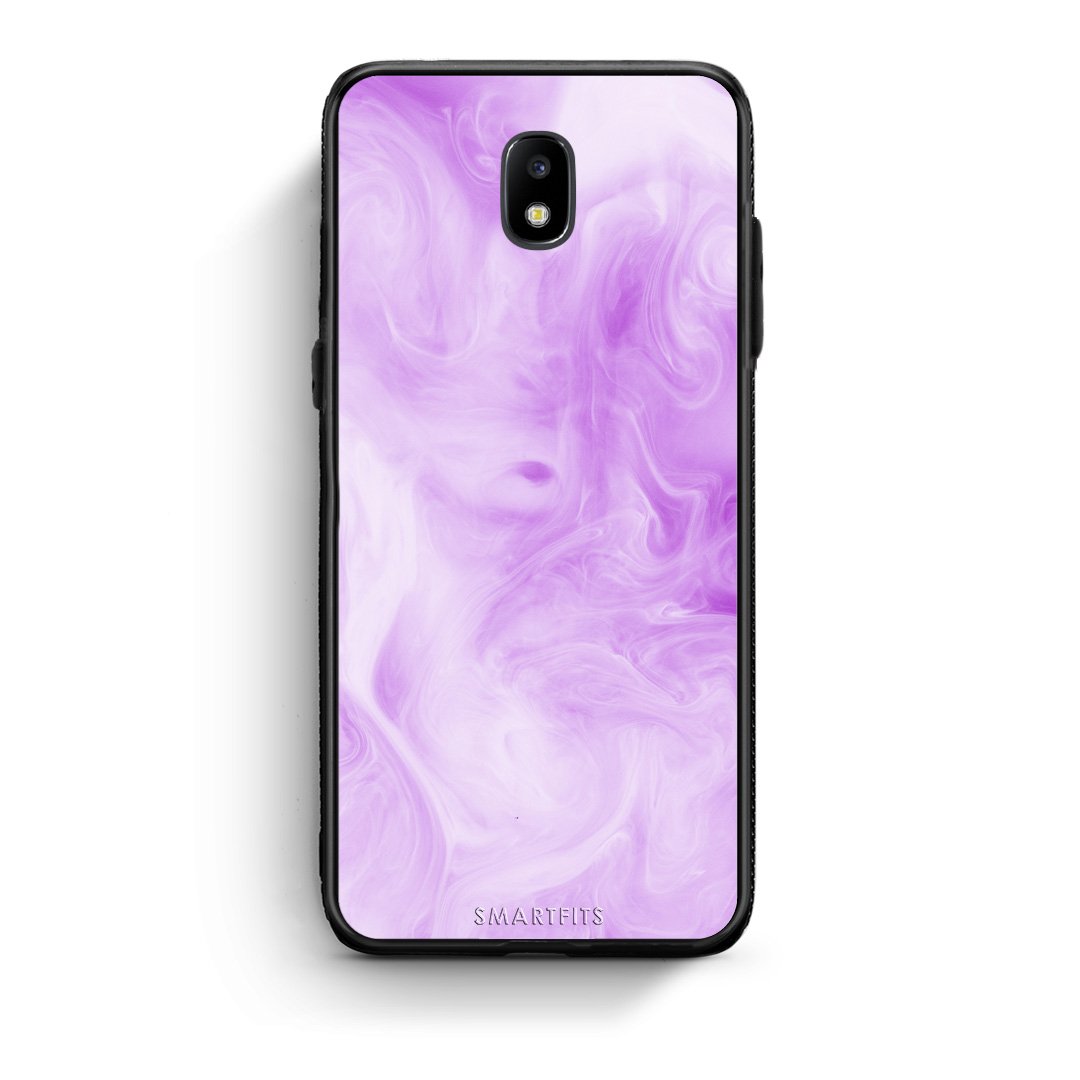 99 - Samsung J7 2017 Watercolor Lavender case, cover, bumper