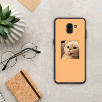 Thumbnail for Cat Tongue - Samsung Galaxy J6 case