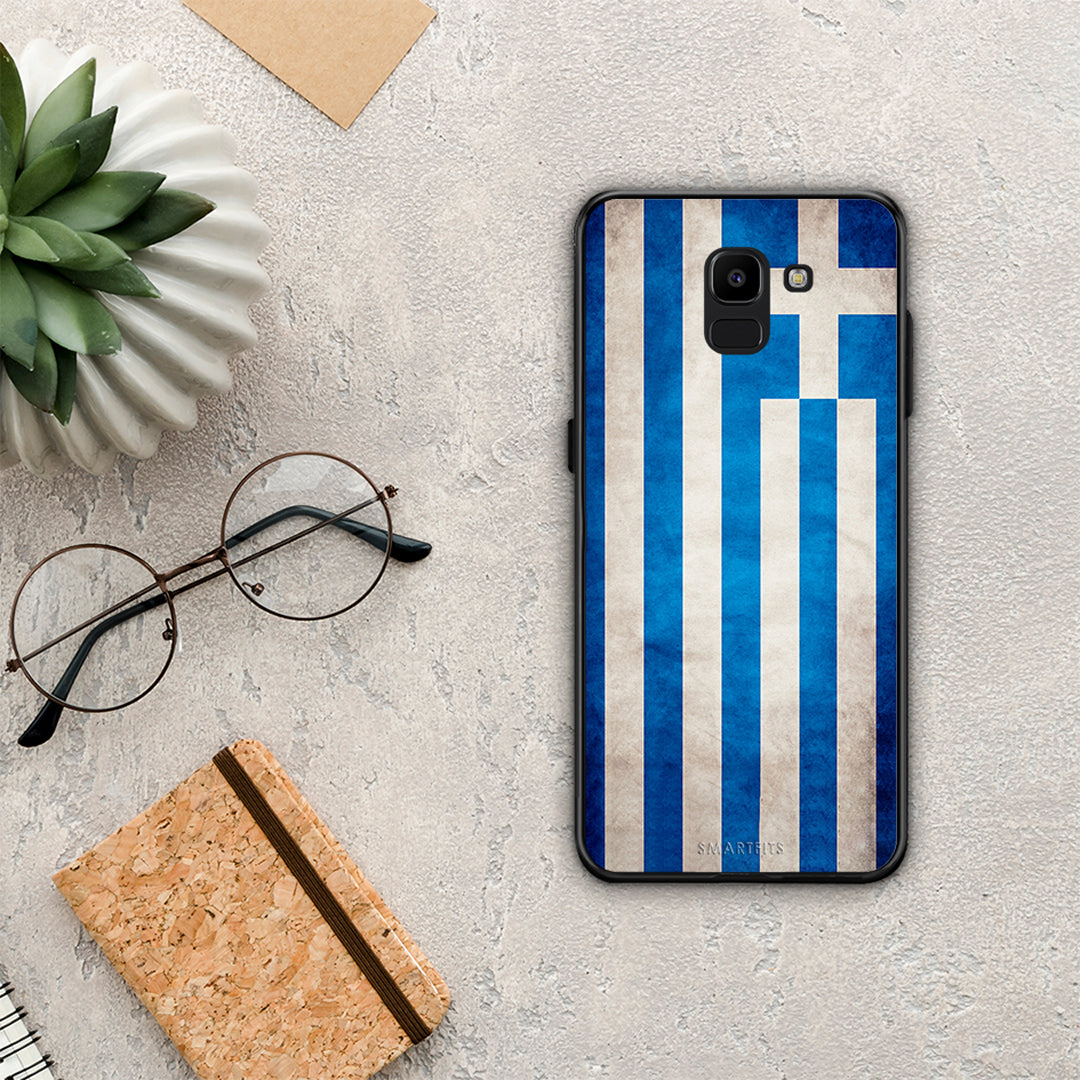 Flag Greek - Samsung Galaxy J6 case