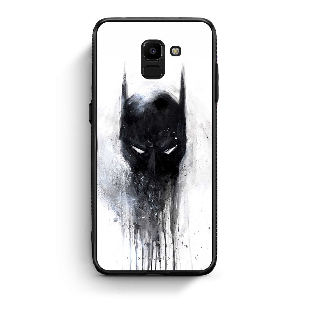 4 - samsung J6 Paint Bat Hero case, cover, bumper