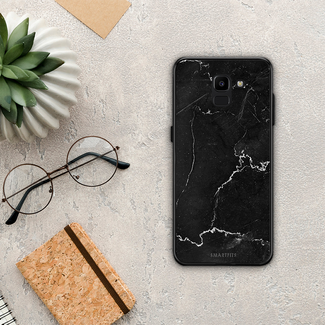 Marble Black - Samsung Galaxy J6 case