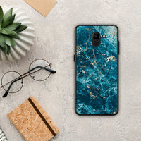 Thumbnail for Marble Blue - Samsung Galaxy J6 case