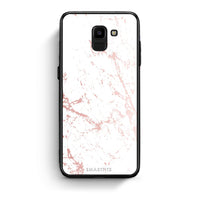 Thumbnail for 116 - samsung Galaxy J6 Pink Splash Marble case, cover, bumper