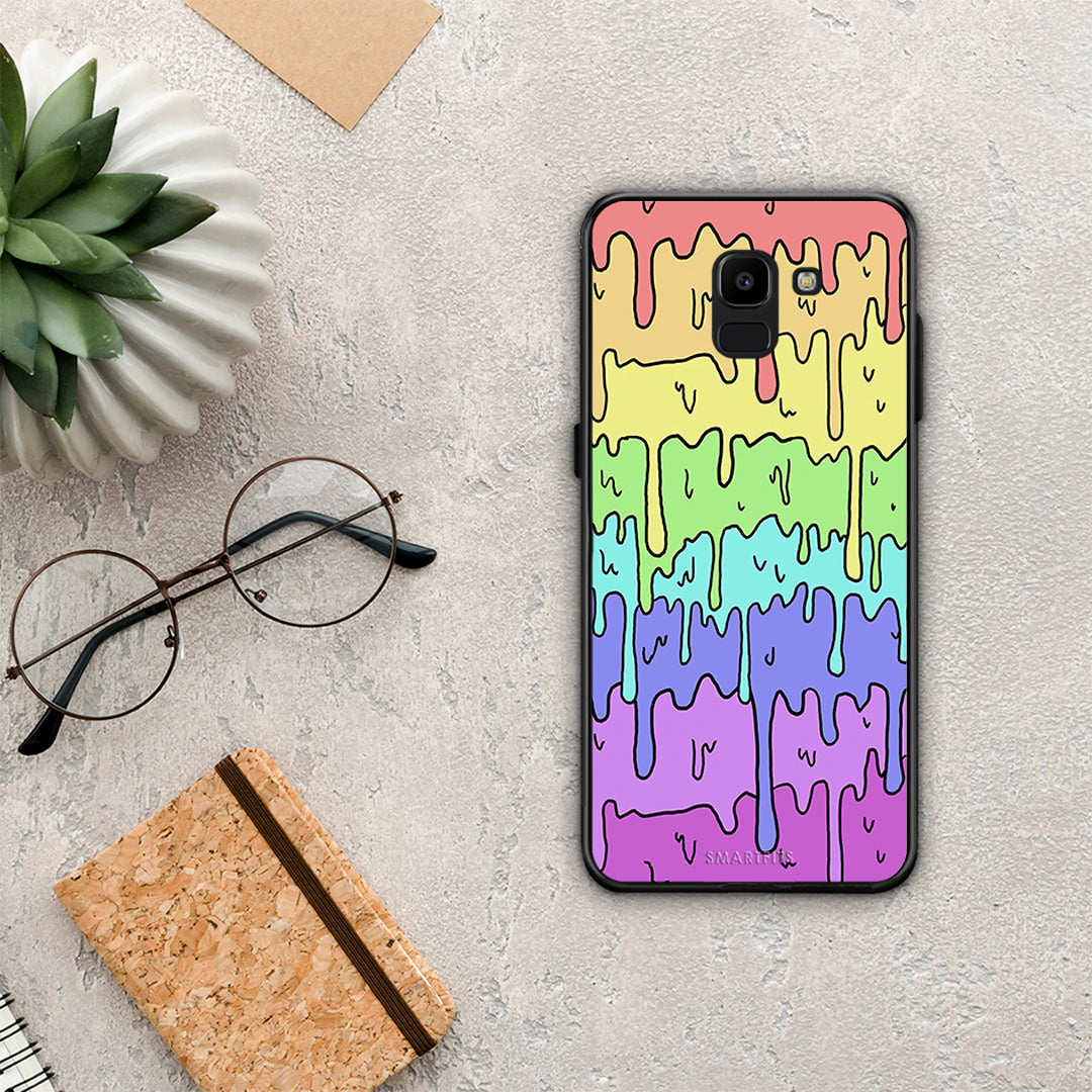 Melting Rainbow - Samsung Galaxy J6 case