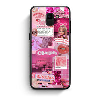 Thumbnail for samsung J6 Pink Love Θήκη Αγίου Βαλεντίνου από τη Smartfits με σχέδιο στο πίσω μέρος και μαύρο περίβλημα | Smartphone case with colorful back and black bezels by Smartfits