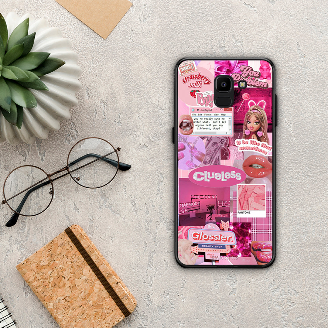 Pink Love - Samsung Galaxy J6 case