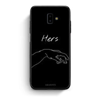 Thumbnail for samsung J6+ Aeshetic Love 1 Θήκη Αγίου Βαλεντίνου από τη Smartfits με σχέδιο στο πίσω μέρος και μαύρο περίβλημα | Smartphone case with colorful back and black bezels by Smartfits