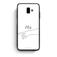 Thumbnail for samsung J6+ Aeshetic Love 2 Θήκη Αγίου Βαλεντίνου από τη Smartfits με σχέδιο στο πίσω μέρος και μαύρο περίβλημα | Smartphone case with colorful back and black bezels by Smartfits