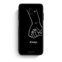 Thumbnail for samsung J6+ Always & Forever 1 Θήκη Αγίου Βαλεντίνου από τη Smartfits με σχέδιο στο πίσω μέρος και μαύρο περίβλημα | Smartphone case with colorful back and black bezels by Smartfits