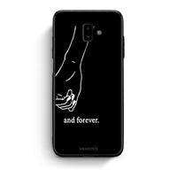Thumbnail for samsung J6+ Always & Forever 2 Θήκη Αγίου Βαλεντίνου από τη Smartfits με σχέδιο στο πίσω μέρος και μαύρο περίβλημα | Smartphone case with colorful back and black bezels by Smartfits