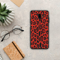 Thumbnail for Animal Red Leopard - Samsung Galaxy J6+ case 