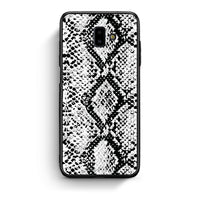 Thumbnail for 24 - samsung Galaxy J6+ White Snake Animal case, cover, bumper