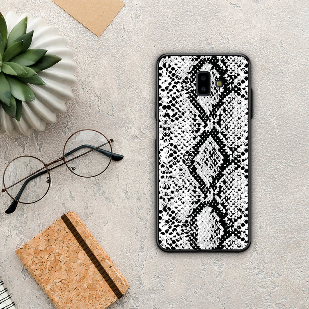Animal White Snake - Samsung Galaxy J6+ case