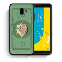 Thumbnail for Θήκη Αγίου Βαλεντίνου Samsung J6+ Big Money από τη Smartfits με σχέδιο στο πίσω μέρος και μαύρο περίβλημα | Samsung J6+ Big Money case with colorful back and black bezels