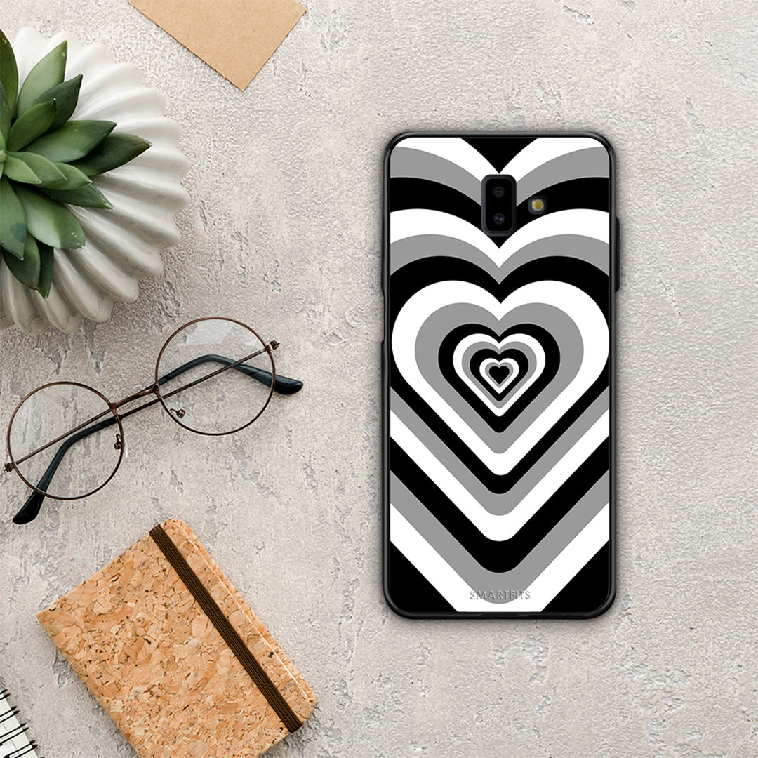 Black Hearts - Samsung Galaxy J6+ case