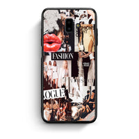 Thumbnail for samsung J6+ Collage Fashion Θήκη Αγίου Βαλεντίνου από τη Smartfits με σχέδιο στο πίσω μέρος και μαύρο περίβλημα | Smartphone case with colorful back and black bezels by Smartfits