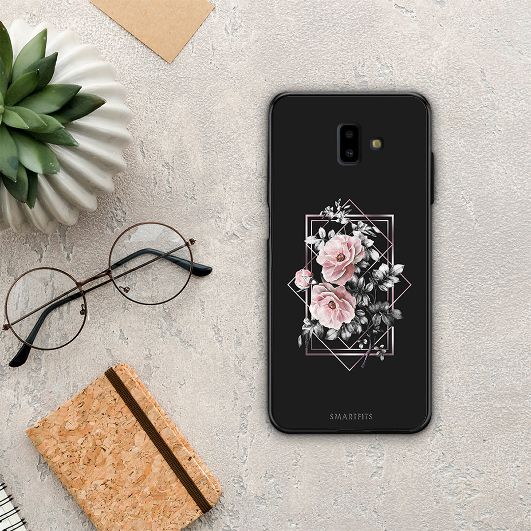Flower Frame - Samsung Galaxy J6+ case