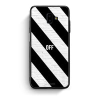 Thumbnail for samsung J6+ Get Off θήκη από τη Smartfits με σχέδιο στο πίσω μέρος και μαύρο περίβλημα | Smartphone case with colorful back and black bezels by Smartfits