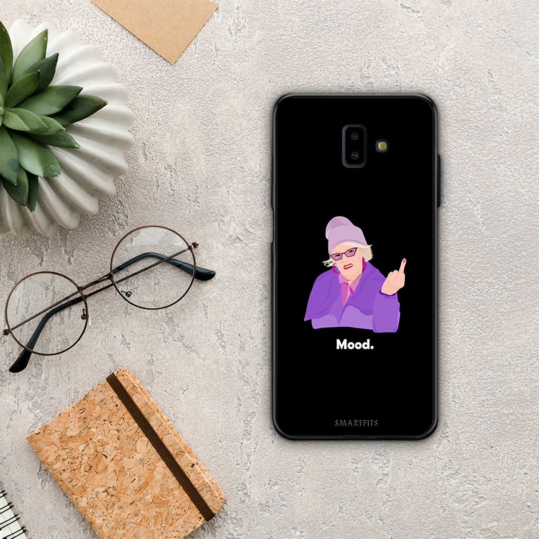 Grandma Mood Black - Samsung Galaxy J6+ case