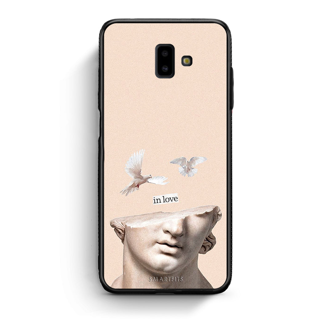 samsung J6+ In Love θήκη από τη Smartfits με σχέδιο στο πίσω μέρος και μαύρο περίβλημα | Smartphone case with colorful back and black bezels by Smartfits