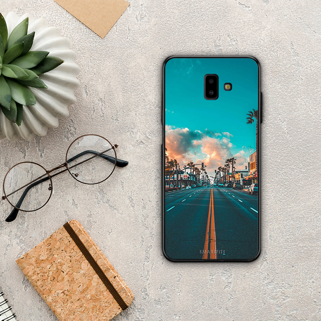 Landscape City - Samsung Galaxy J6+ θήκη