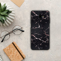 Thumbnail for Marble Black Rosegold - Samsung Galaxy J6+ case