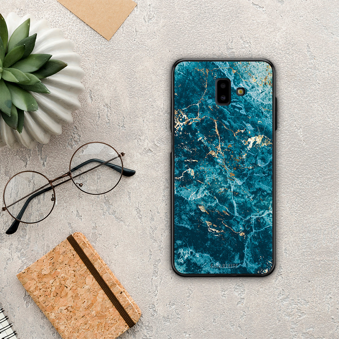 Marble Blue - Samsung Galaxy J6+ case