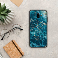 Thumbnail for Marble Blue - Samsung Galaxy J6+ case