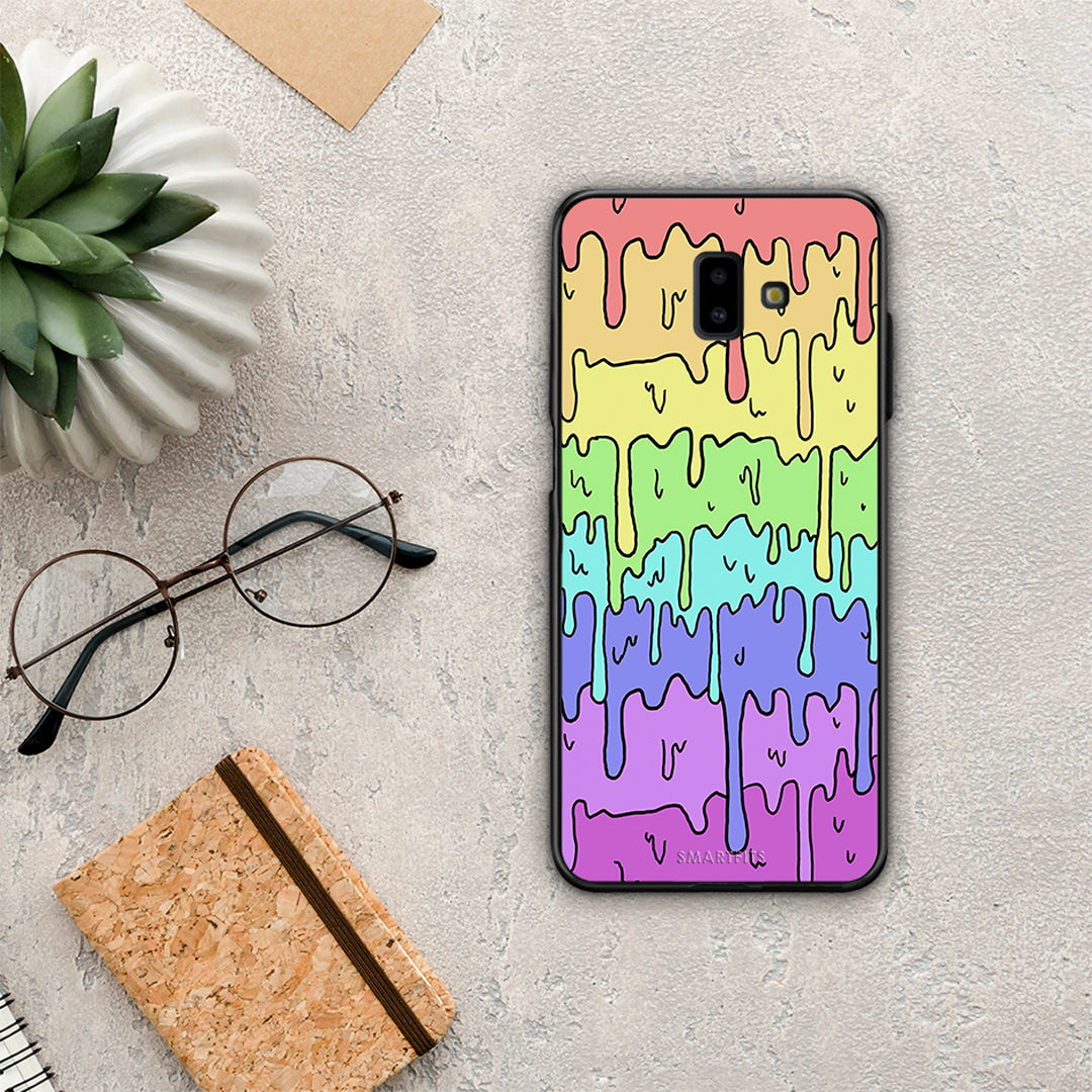 Melting Rainbow - Samsung Galaxy J6+ case