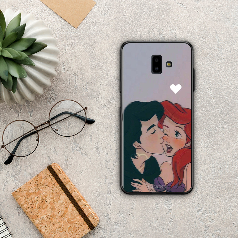 Mermaid Couple - Samsung Galaxy J6+ case