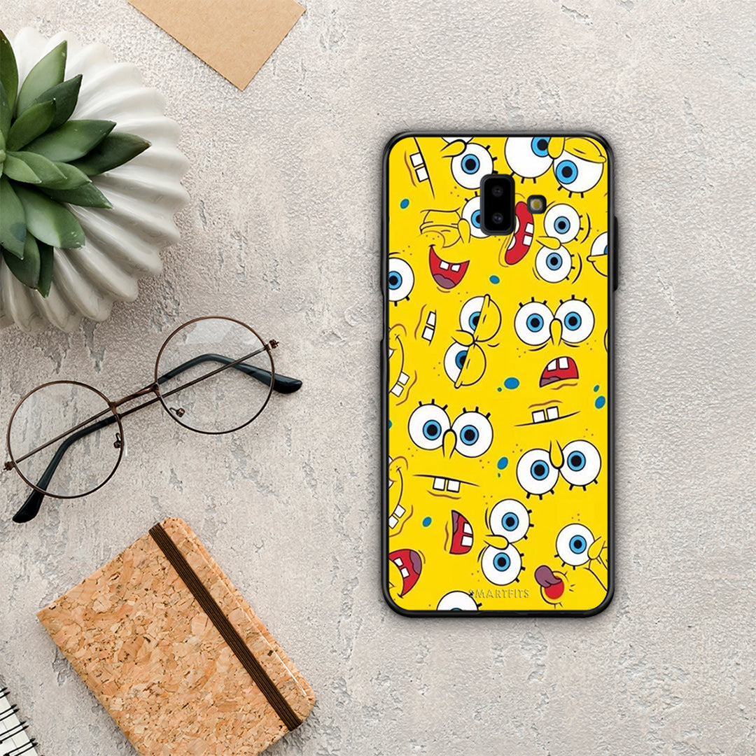 Popart Sponge - Samsung Galaxy J6+ case