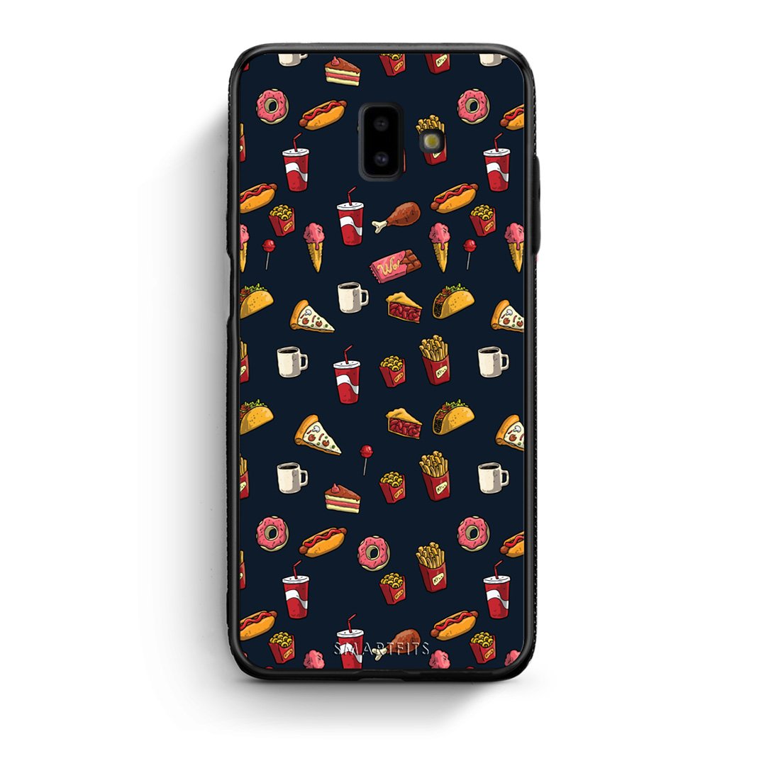 118 - samsung Galaxy J6+ Hungry Random case, cover, bumper