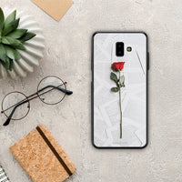 Thumbnail for Red Rose - Samsung Galaxy J6+ θήκη
