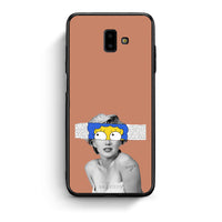 Thumbnail for samsung J6+ Sim Merilyn θήκη από τη Smartfits με σχέδιο στο πίσω μέρος και μαύρο περίβλημα | Smartphone case with colorful back and black bezels by Smartfits
