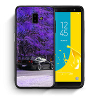 Thumbnail for Θήκη Αγίου Βαλεντίνου Samsung J6+ Super Car από τη Smartfits με σχέδιο στο πίσω μέρος και μαύρο περίβλημα | Samsung J6+ Super Car case with colorful back and black bezels